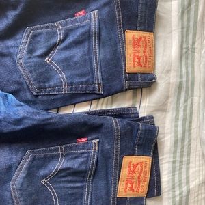 2 pairs of men jeans Levi’s